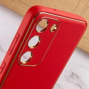 Шкіряний чохол Xshield для Samsung Galaxy S23, Червоний / Red