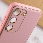 Кожаный чехол Xshield для Samsung Galaxy S23, Розовый / Pink