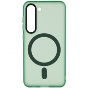 Чохол TPU Lyon frosted with MagSafe для Samsung Galaxy S23, Green