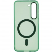 Чохол TPU Lyon frosted with MagSafe для Samsung Galaxy S23, Green