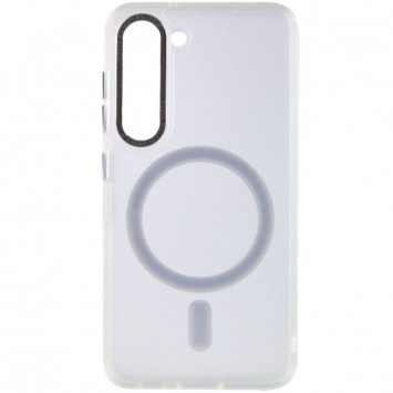 Чехол TPU Lyon frosted with MagSafe для Samsung Galaxy S23, White - Samsung - изображение 1