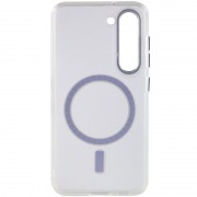 Чохол TPU Lyon frosted with MagSafe для Samsung Galaxy S23, White