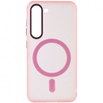 Чехол TPU Lyon frosted with MagSafe для Samsung Galaxy S23, Pink - Samsung - изображение 1