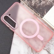 Чохол TPU Lyon frosted with MagSafe для Samsung Galaxy S23, Pink