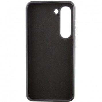 Кожаный чехол Bonbon Leather Metal Style для Samsung Galaxy S23, Черный / Black - Samsung - изображение 2