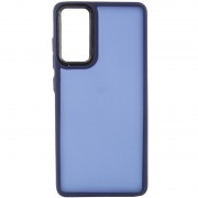 Чехол TPU+PC Lyon Frosted для Samsung Galaxy S23 FE, Navy Blue