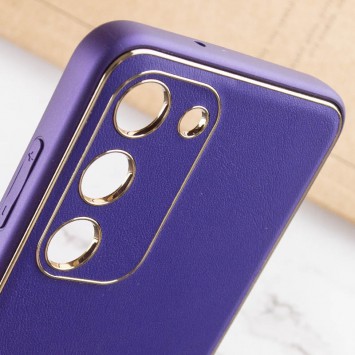 Шкіряний чохол Xshield для Samsung Galaxy S23 FE, Фіолетовий / Ultra Violet - Samsung - зображення 4 