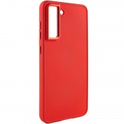 TPU чехол Bonbon Metal Style для Samsung Galaxy S23+, Красный / Red