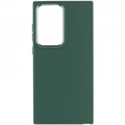 TPU чехол Bonbon Metal Style для Samsung Galaxy S23 Ultra, Зеленый / Army green