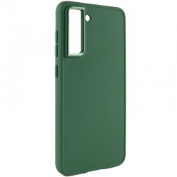 TPU чехол Bonbon Metal Style для Samsung Galaxy S23+, Зеленый / Army green
