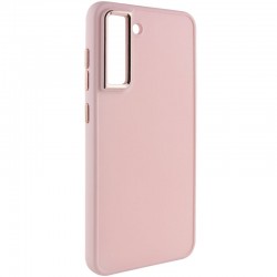TPU чохол Bonbon Metal Style для Samsung Galaxy S23+, Рожевий / Light pink
