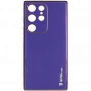 Кожаный чехол Xshield для Samsung Galaxy S23 Ultra, Фиолетовый / Ultra Violet