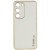 Кожаный чехол Xshield для Samsung Galaxy S23+, Белый / White
