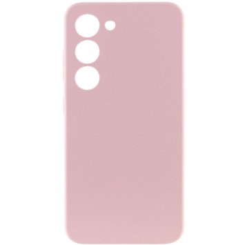Чехол Silicone Cover Lakshmi Full Camera (AAA) для Samsung Galaxy S23+, Розовый / Pink Sand