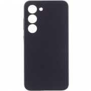 Чехол Silicone Cover Lakshmi Full Camera (AAA) для Samsung Galaxy S23+, Черный / Black