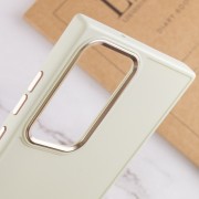 TPU чехол Bonbon Metal Style для Samsung Galaxy S23 Ultra, Белый / White