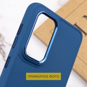 TPU чехол Bonbon Metal Style для Samsung Galaxy S23 Ultra, Синий / Denim Blue - Samsung - изображение 4