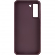 TPU чохол Bonbon Metal Style для Samsung Galaxy S23+, Бордовий / Plum