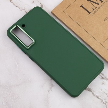 TPU чехол Bonbon Metal Style для Samsung Galaxy S23+, Зеленый / Army green - Samsung Galaxy S23+ - изображение 3