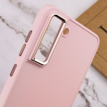 TPU чехол Bonbon Metal Style для Samsung Galaxy S23+, Розовый / Light pink - Samsung Galaxy S23+ - изображение 4