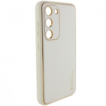 Кожаный чехол Xshield для Samsung Galaxy S23+, Белый / White - Samsung Galaxy S23+ - изображение 1