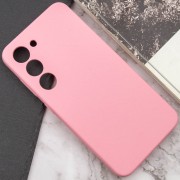 Чехол Silicone Cover Lakshmi Full Camera (AAA) для Samsung Galaxy S23+, Розовый / Light pink