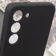 Чохол Silicone Cover Lakshmi Full Camera (AAA) Samsung Galaxy S23+, Чорний / Black