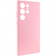 Чохол Silicone Cover Lakshmi Full Camera (AAA) для Samsung Galaxy S23 Ultra, Рожевий / Light pink