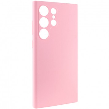 Чохол Silicone Cover Lakshmi Full Camera (AAA) для Samsung Galaxy S23 Ultra, Рожевий / Light pink - Samsung - зображення 1 