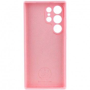 Чехол Silicone Cover Lakshmi Full Camera (AAA) для Samsung Galaxy S23 Ultra, Розовый / Light pink - изображение 2