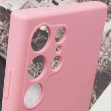 Чохол Silicone Cover Lakshmi Full Camera (AAA) для Samsung Galaxy S23 Ultra, Рожевий / Light pink - Samsung - зображення 5 