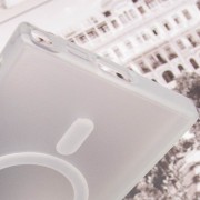 Чохол TPU Lyon frosted with MagSafe для Samsung Galaxy S23 Ultra, White