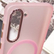 Чехол TPU Lyon frosted with MagSafe для Samsung Galaxy S23+, Pink