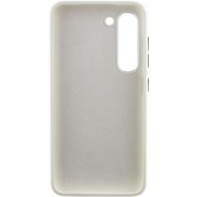 Кожаный чехол Bonbon Leather Metal Style для Samsung Galaxy S23+, Белый / White