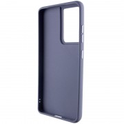TPU чохол Bonbon Metal Style with MagSafe для Samsung Galaxy S23 Ultra, Сірий / Lavender