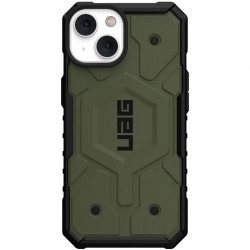 Противоударный чехол UAG Pathfinder with MagSafe для iPhone 15, Зеленый