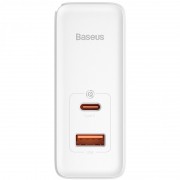 Зарядний пристрій Baseus GaN5 Pro Type-C+USB 100W EU (CCGP09020), Білий