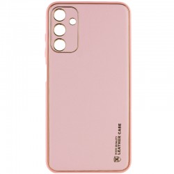 Кожаный чехол Xshield для Samsung Galaxy A14 4G/5G, Розовый / Pink