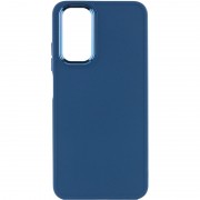 TPU чохол Bonbon Metal Style для Samsung Galaxy A14 4G/5G, Синій / Denim Blue