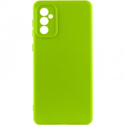 Чохол Silicone Cover Lakshmi Full Camera (A) для Samsung Galaxy A34 5G, Салатовий / Neon Green