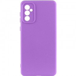 Чехол Silicone Cover Lakshmi Full Camera (A) для Samsung Galaxy A34 5G, Фиолетовый / Purple