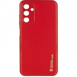 Кожаный чехол Xshield для Samsung Galaxy A34 5G, Красный / Red