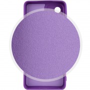 Чехол Silicone Cover Lakshmi Full Camera (A) для Samsung Galaxy A34 5G, Фиолетовый / Purple