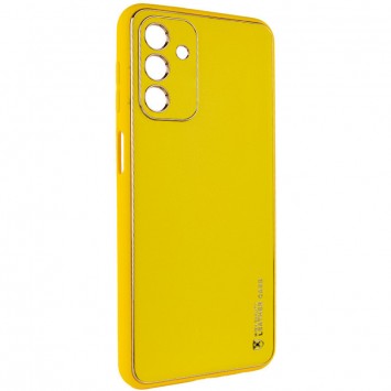 Шкіряний чохол Xshield для Samsung Galaxy A34 5G, Жовтий / Yellow - Samsung Galaxy A34 5G - зображення 1 
