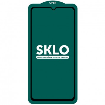 Защитное стекло для Samsung Galaxy A52 4G / A52 5G / A52s - SKLO 5D (full glue) (тех.пак) Черный