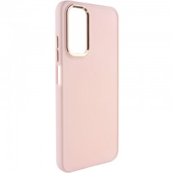 TPU чохол Bonbon Metal Style для Samsung Galaxy A52 4G / A52 5G / A52s, Рожевий / Light pink