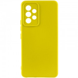 Чехол Silicone Cover Lakshmi Full Camera (A) для Samsung Galaxy A52 4G / A52 5G / A52s, Желтый / Flash