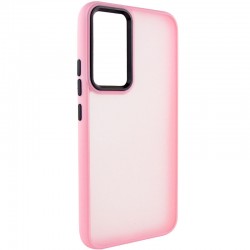 Чехол TPU+PC Lyon Frosted для Samsung Galaxy A52 4G / A52 5G / A52s, Pink
