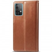 Кожаный чехол книжка GETMAN Gallant (PU) для Samsung Galaxy A52 4G / A52 5G / A52s, Коричневый
