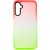 Чехол TPU+PC Sunny Gradient для Samsung Galaxy A54 5G, Розовый / Салатовый